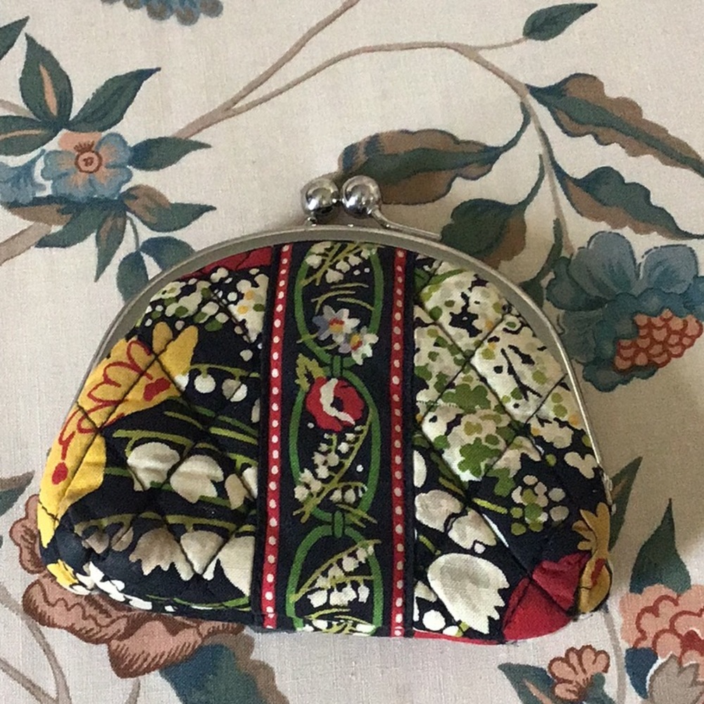 Vera Bradley change purse.